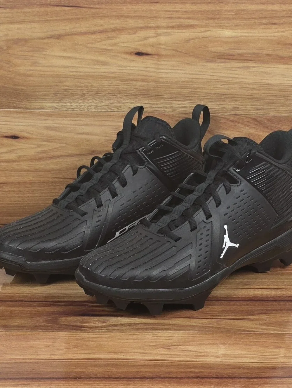 Jordan Force Savage 3 Black White FJ4971 001 Men's Size 12 Football Cleats New